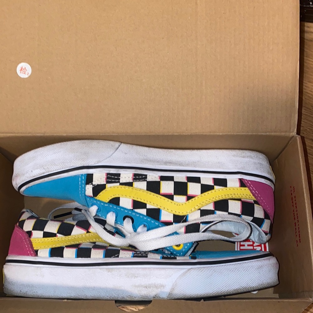 Vans crazy check